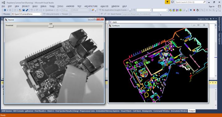 raspberry pi opencv usb camera