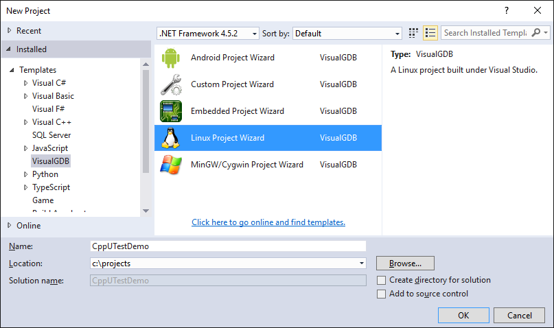 Right click in Visual Studio 2013 not showing create unit test