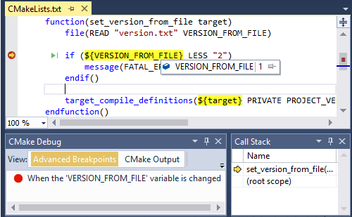 cmake debug relea