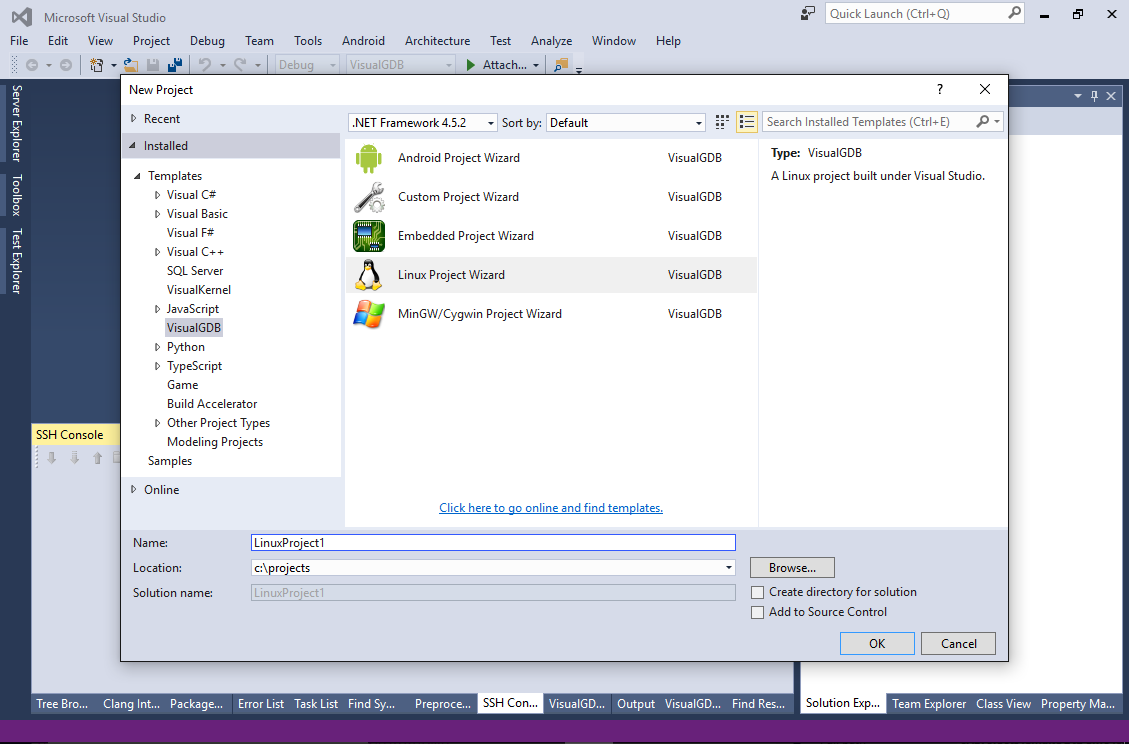 Using Visual Studio To Develop Linux Apps Visualgdb Tutorials