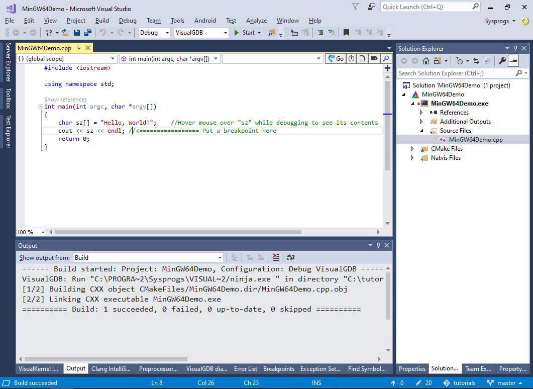 Tutustu 52+ imagen visual studio mingw