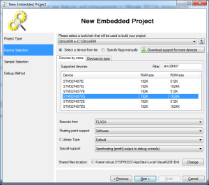 Using VisualGDB with the Official ARM Toolchain – VisualGDB Tutorials