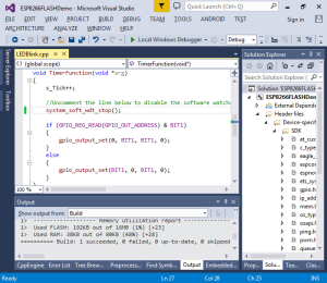 Developing projects for the ESP8266 WiFi chip with Visual Studio ...