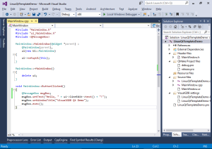 Creating Project Templates for Linux Projects – VisualGDB Tutorials