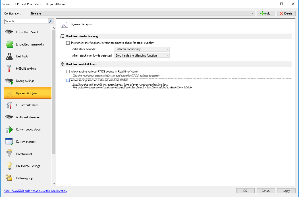 Optimizing Stm32 Usb Performance With Real Time Watch Visualgdb Tutorials