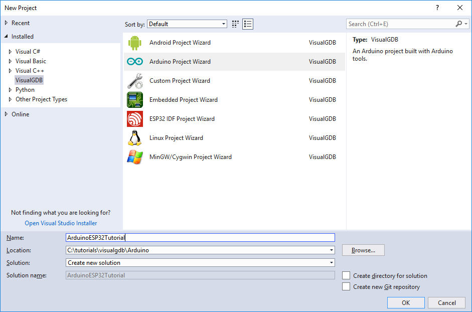 Developing ESP32 Arduino Projects with Visual Studio – VisualGDB Tutorials