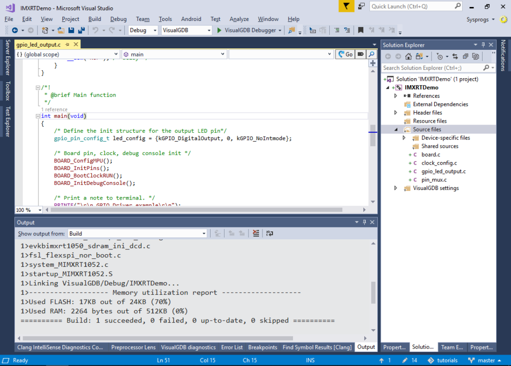Developing Projects for the i.MX RT Devices with Visual Studio ...
