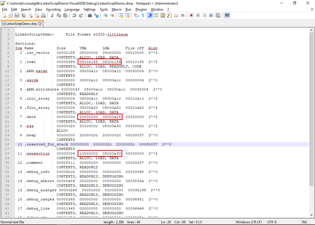 Customizing Memory Layout Of Embedded Programs With GNU Linker Scripts ...