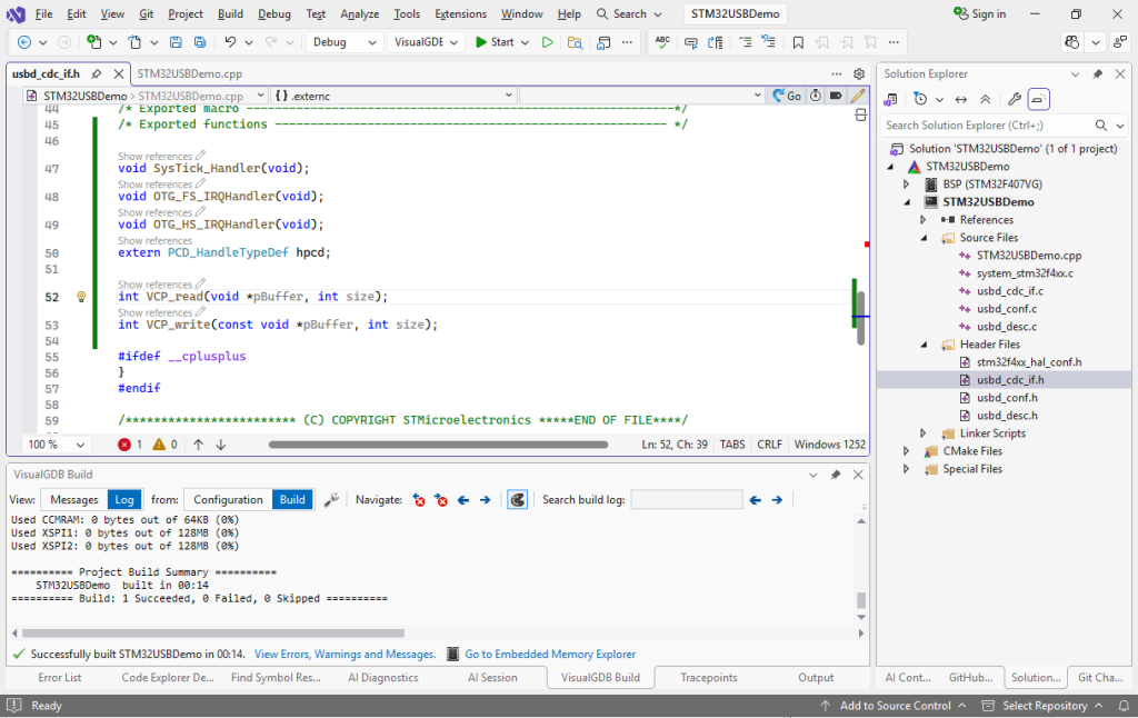 Getting Started with AI Edits – VisualGDB Tutorials