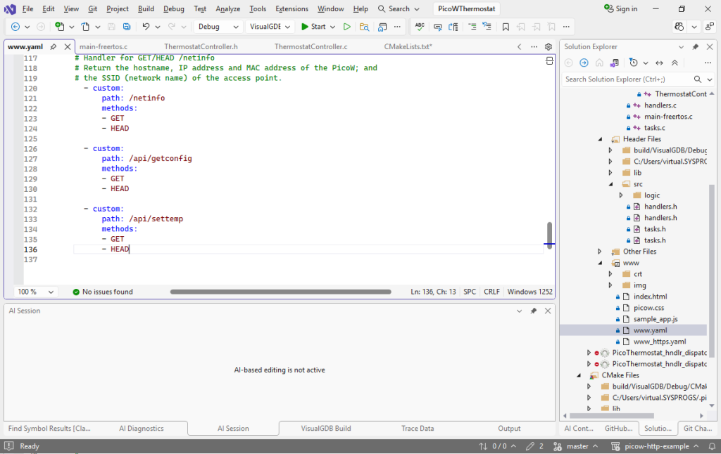 Using AI Edits to Create Similar Code – VisualGDB Tutorials