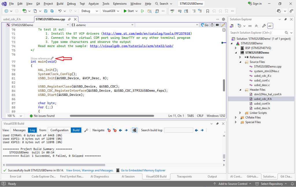 Getting Started with AI Edits – VisualGDB Tutorials