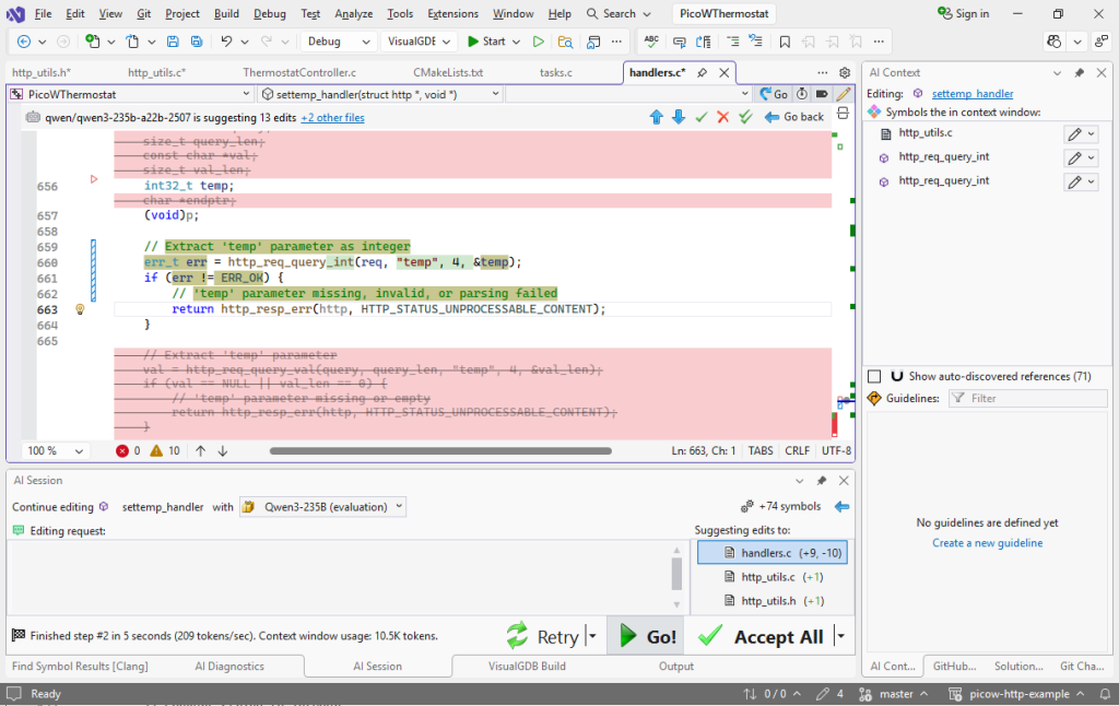 Using AI to Simplify C/C++ Code – VisualGDB Tutorials