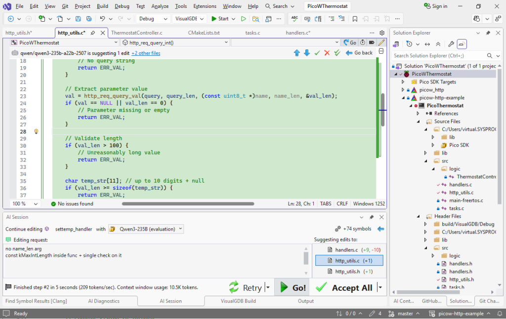Using AI to Simplify C/C++ Code – VisualGDB Tutorials